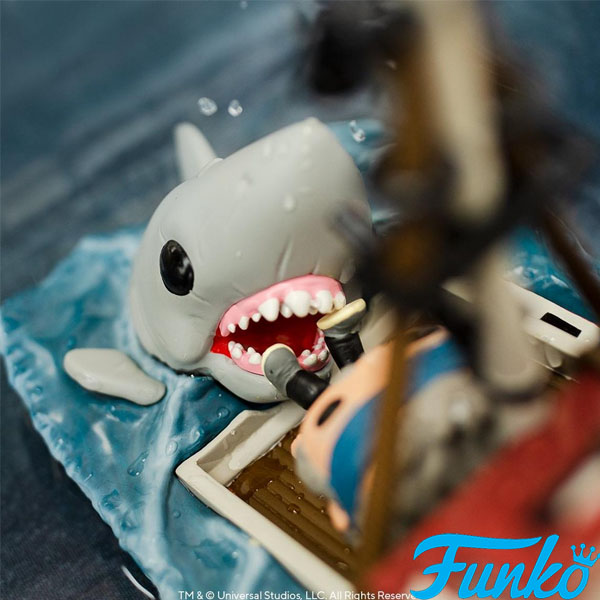 Funko POP #1145 Movie Moments Jaws Shark Eating Boat Figure